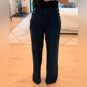 Sézane High-waisted trouser jeans - great condition